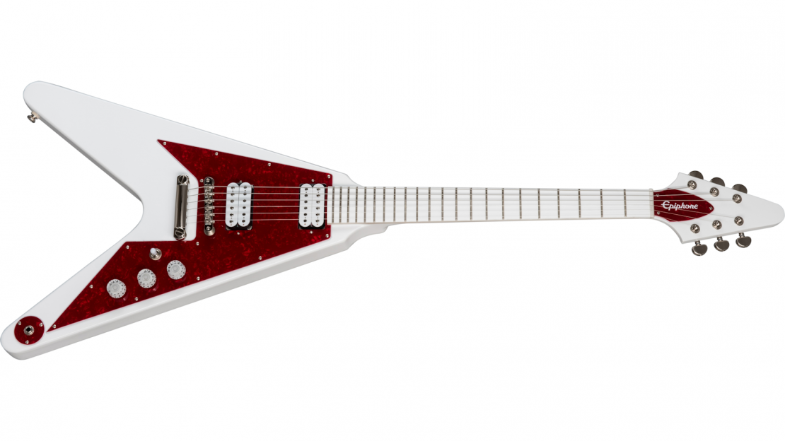 Dave Rude Flying V Alpine White
