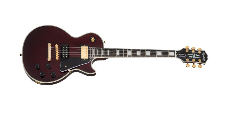 Jerry Cantrell "Wino" Les Paul Custom Dark Wine Red