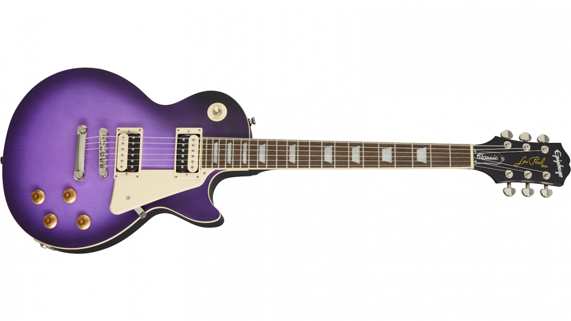 Les Paul Classic Worn Worn Purple