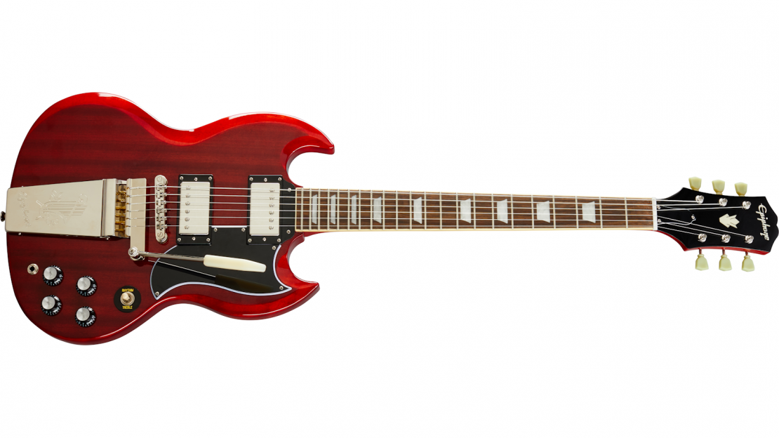SG Standard 60s Maestro Vibrola Vintage Cherry