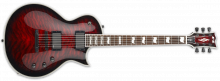 E-II ECLIPSE FULL THICKNESS SEE THRU BLACK CHERRY SUNBURST