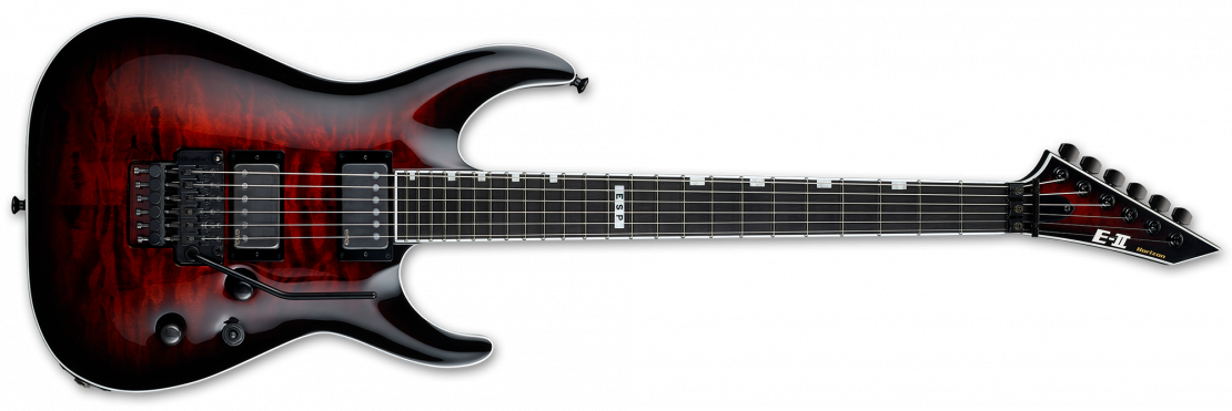 E-II HORIZON FR-II See Thru Black Cherry Sunburst