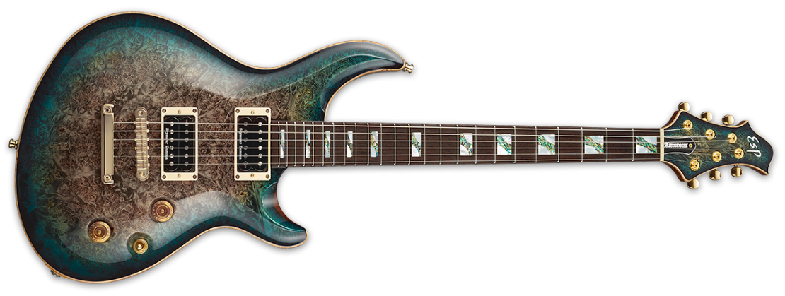 MYSTIQUE CTM SEE THRU BLACK BLUE BURST