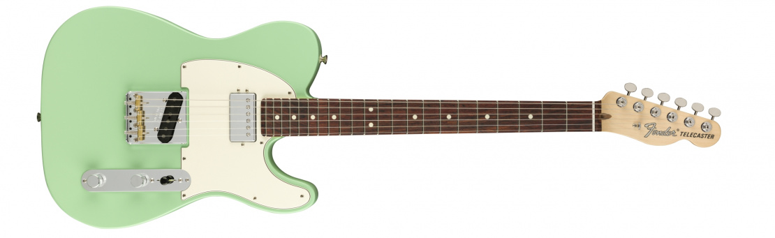 American Performer Telecaster® Hum Satin Surf Green
