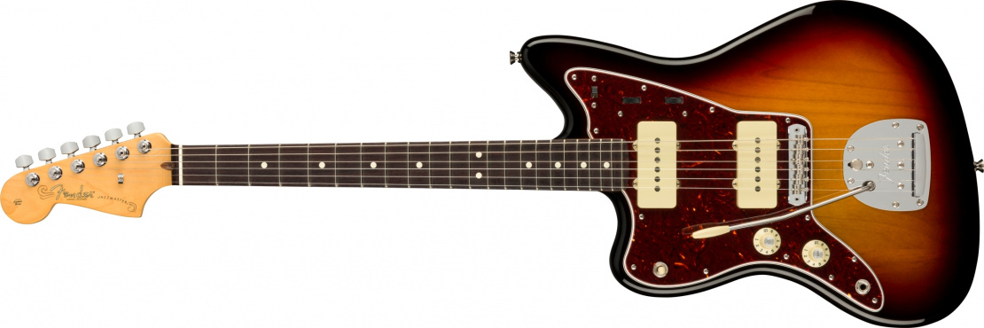 American Professional II Jazzmaster® Left-Hand 3-Color Sunburst