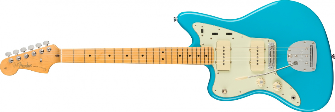 American Professional II Jazzmaster® Left-Hand Miami Blue