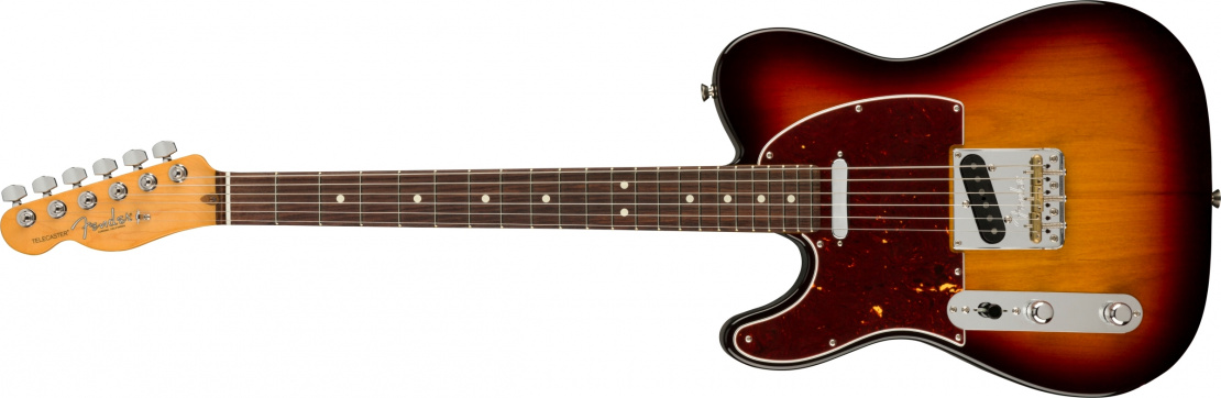 American Professional II Telecaster® Left-Hand 3-Color Sunburst