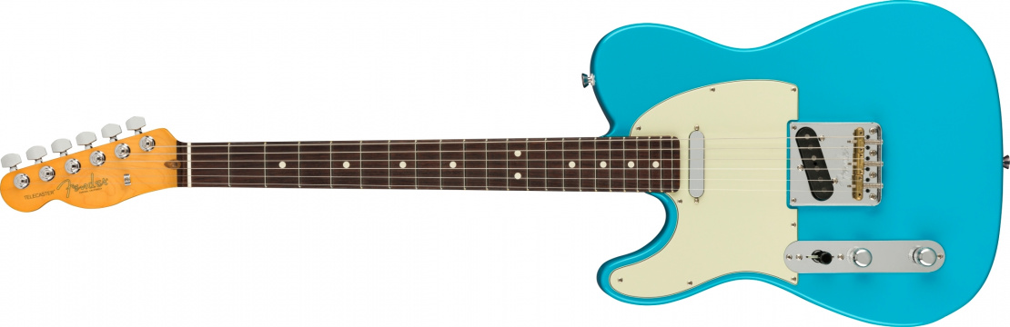 American Professional II Telecaster® Left-Hand Miami Blue