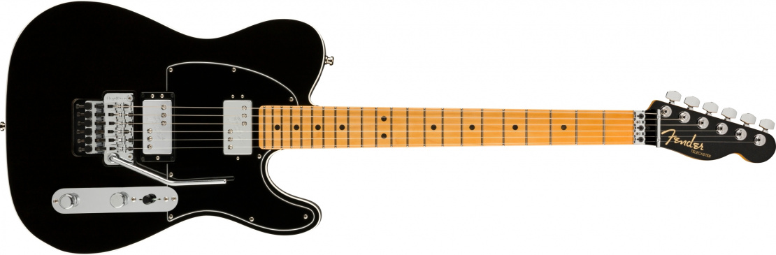 American Ultra Luxe Telecaster® Floyd Rose® HH Mystic Black
