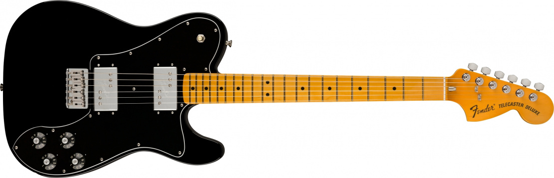 American Vintage II 1975 Telecaster Deluxe Black