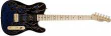 James Burton Telecaster® Blue Paisley Flames