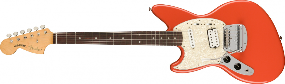 Kurt Cobain Jag-Stang® Left-Hand Fiesta Red
