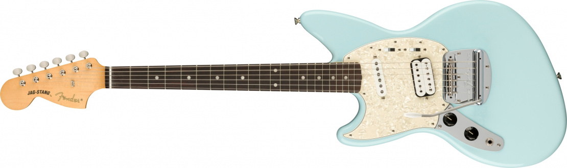 Kurt Cobain Jag-Stang® Left-Hand Sonic Blue