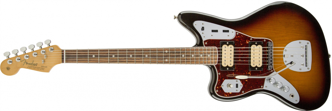 Kurt Cobain Jaguar® Left-Hand 3-Color Sunburst