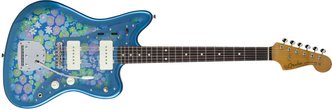 Made in Japan Traditional 60s Jazzmaster® Blue Flower