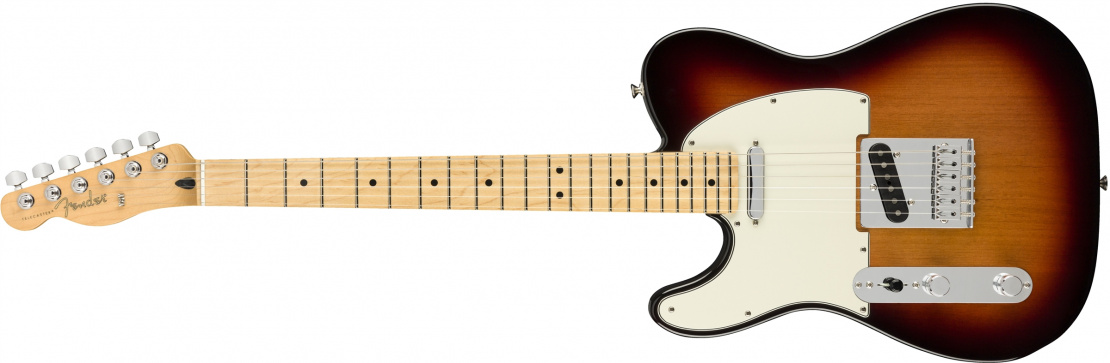 Player Telecaster® Left-Handed 3-Color Sunburst