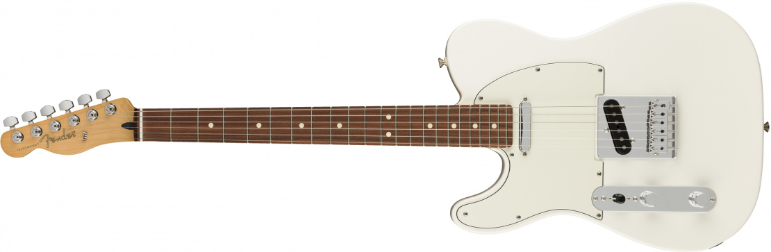 Player Telecaster® Left-Handed Polar White