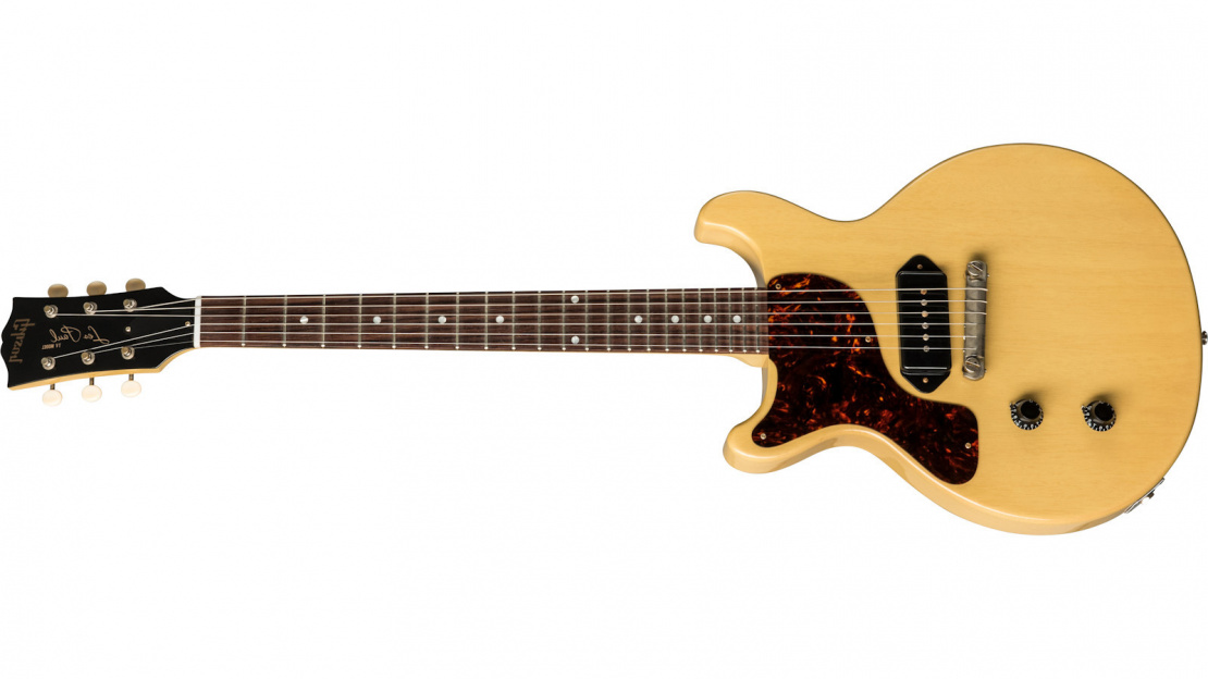 1958 Les Paul Junior Double Cut Reissue (LH) TV Yellow