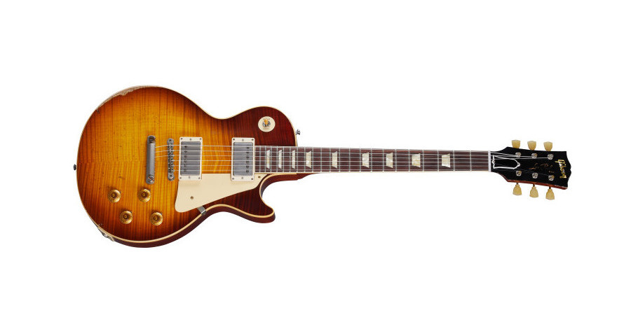1959 Les Paul Standard Heavy Aged Slow Iced Tea Fade