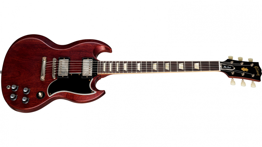 1961 Les Paul SG Standard Reissue Stop Bar Cherry Red