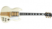 1963 Les Paul SG Custom Reissue with Maestro Vibrola Classic White