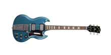 1964 SG Standard With Maestro Vibrola Pelham Blue Light Aged Pelham Blue