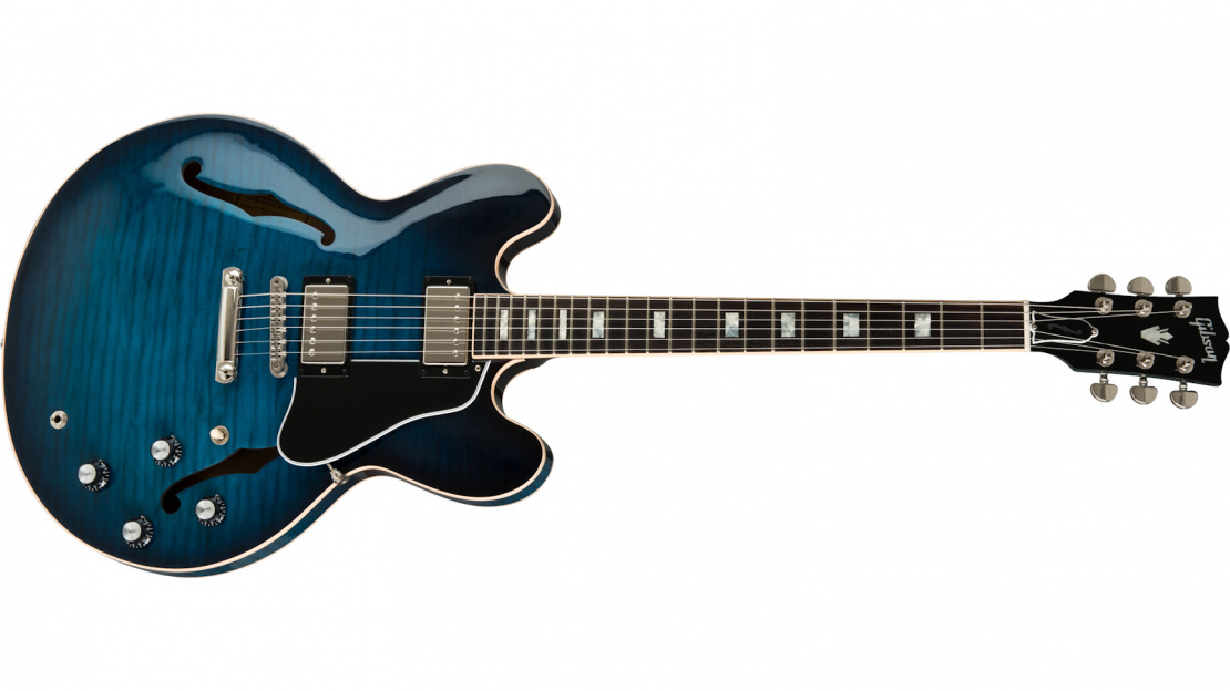 ES-335 Figured Blue Burst