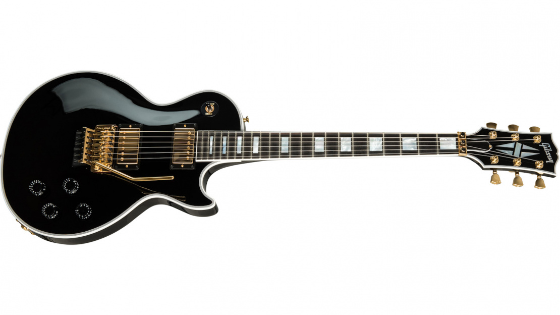 Les Paul Axcess Custom w/ Ebony Fingerboard Floyd Rose Gloss Ebony