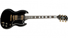 SG Custom 2-Pickup w/ Ebony Fingerboard Gloss Ebony