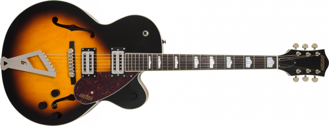 G2420 Streamliner™ Hollow Body with Chromatic II Aged Brooklyn Burst