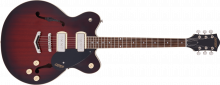 G2622-P90 Streamliner™ Center Block Double-Cut P90 with V-Stoptail Claret Burst
