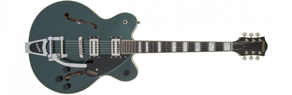 G2622T Streamliner™ Center Block Double-Cut with Bigsby® Gunmetal