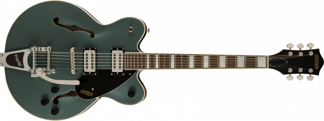 G2622T Streamliner™ Center Block Double-Cut with Bigsby® Stirling Green