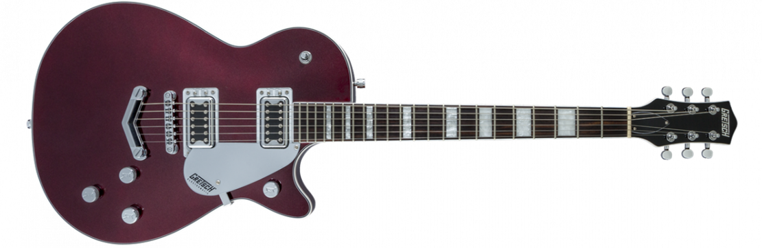 G5220 Electromatic® Jet™ BT Single-Cut with V-Stoptail Dark Cherry Metallic
