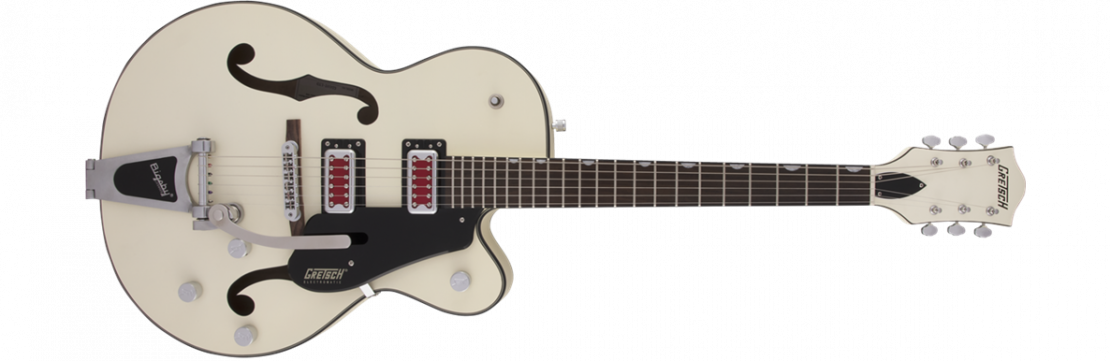 G5410T Electromatic® "Rat Rod" Hollow Body Single-Cut with Bigsby® Matte Vintage White