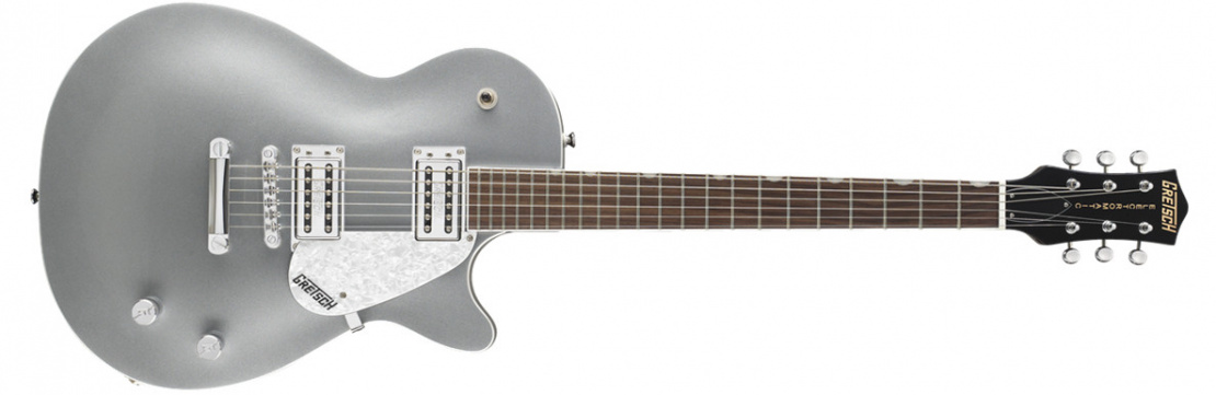 G5425 Electromatic® Jet™ Club Solid Body Silver Top with Black Back