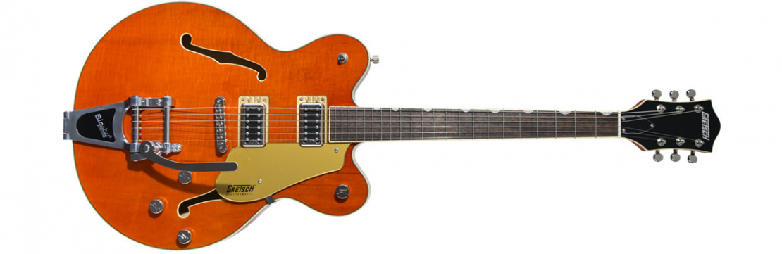 G5622T Electromatic® Center Block Double-Cut with Bigsby® Orange Stain