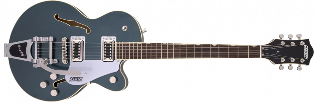 G5655T Electromatic® Center Block Jr. Single-Cut with Bigsby® Jade Grey Metallic