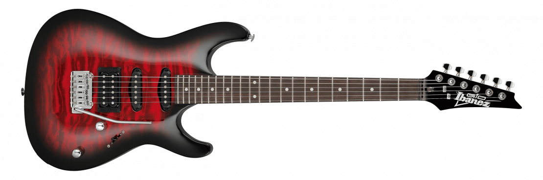 GSA60QA Transparent Red Burst