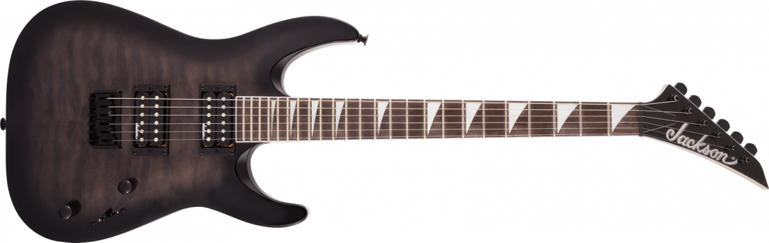 JS Series Dinky™ Arch Top JS32Q DKA HT Transparent Black Burst