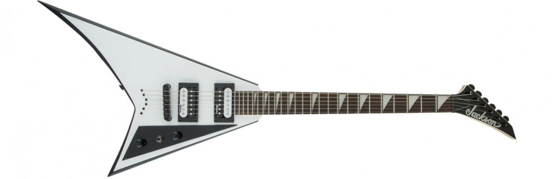 JS Series Rhoads JS32T White with Black Bevels