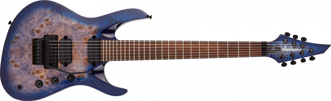 Pro Series Signature Chris Broderick Soloist™ 7P Transparent Blue