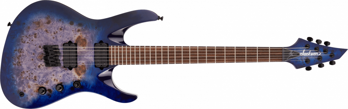 Pro Series Signature Chris Broderick Soloist™ HT6P Transparent Blue