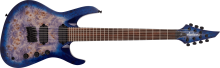 Pro Series Signature Chris Broderick Soloist™ HT7P Transparent Blue