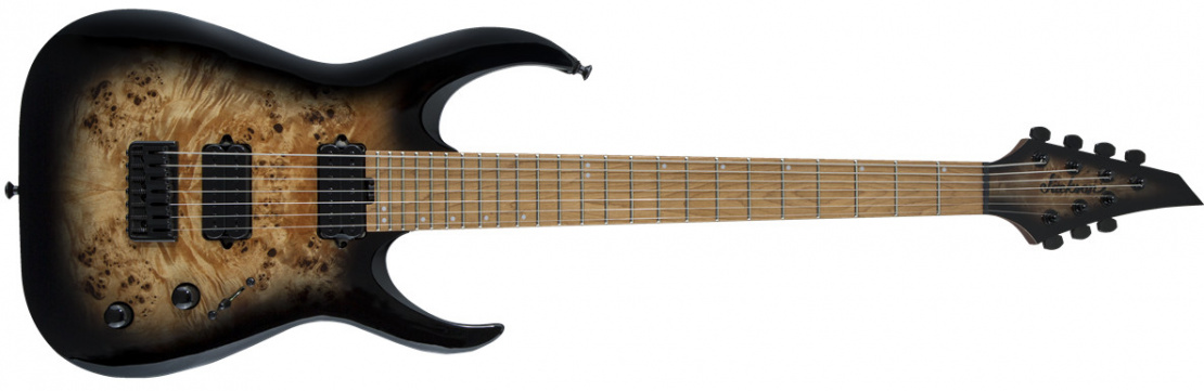 Pro Series Signature Misha Mansoor Juggernaut HT7P Black Burst Burl