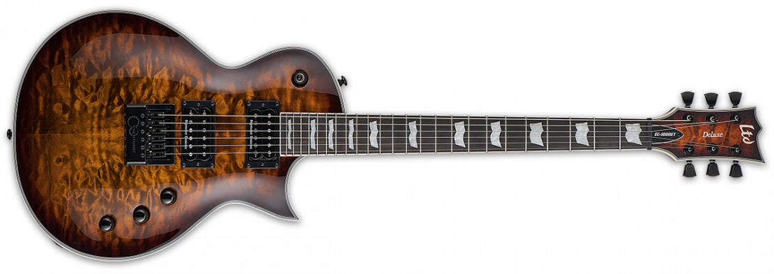 EC-1000 EVERTUNE DARK BROWN SUNBURST