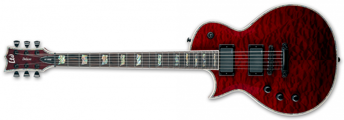 EC-1000 LH SEE THRU BLACK CHERRY