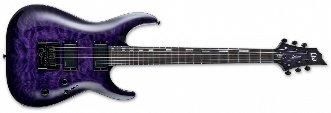 H-1000 EVERTUNE See Thru Purple Sunburst