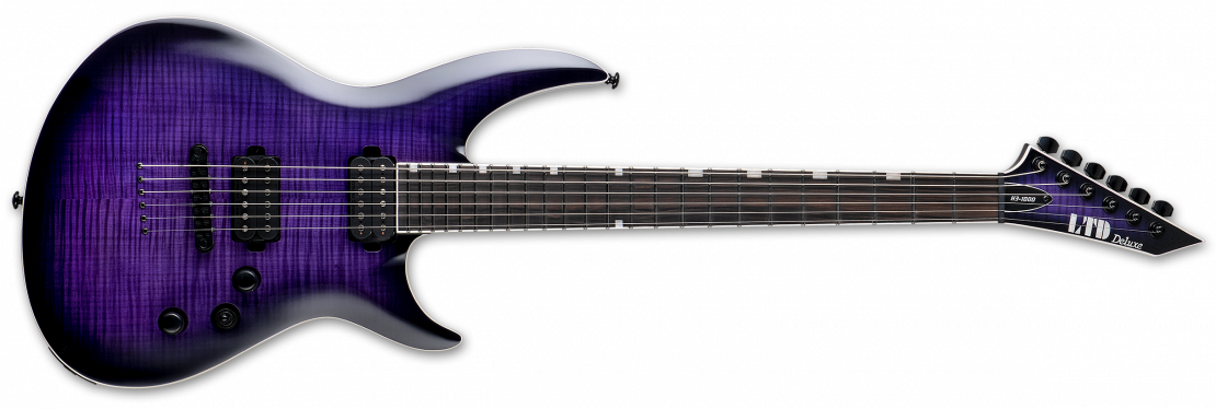 H3-1000 SEE THRU PURPLE SUNBURST