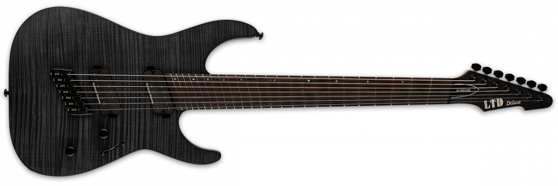 M-1007 MULTI-SCALE See Thru Black Satin